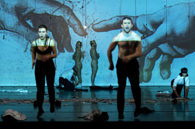 Theatre performance "The ower of theatrical madness"